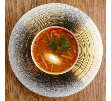 Наваристая мясная солянка 250 г.