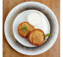 Картофельные оладьи с мясом как у бабушки 380 г.