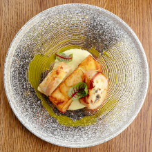 Рулет из куриного филе с картофельным гратеном 280 г.