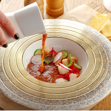 Гаспачо с креветками 300г.