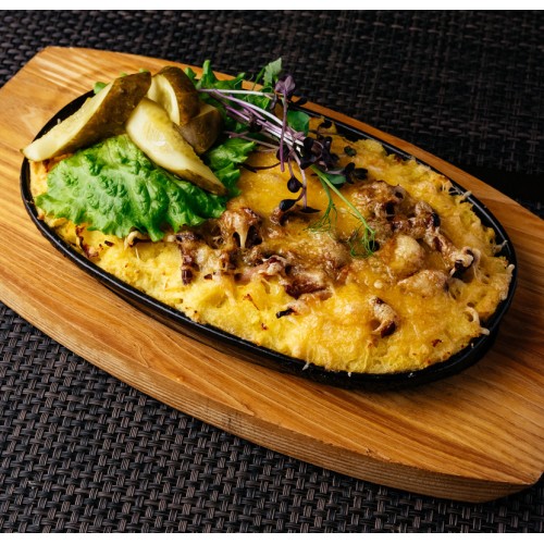 Сытная жаренка с лисичками 470 г. 