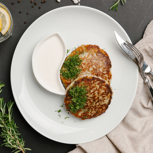 Картофельные оладьи с мясом как у бабушки 380 г. Картофельные оладьи с мясом как у бабушки 380 г.